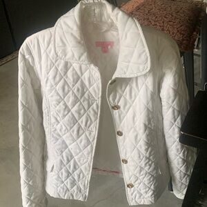 Elegant Lily Pulitzer quilted jacket